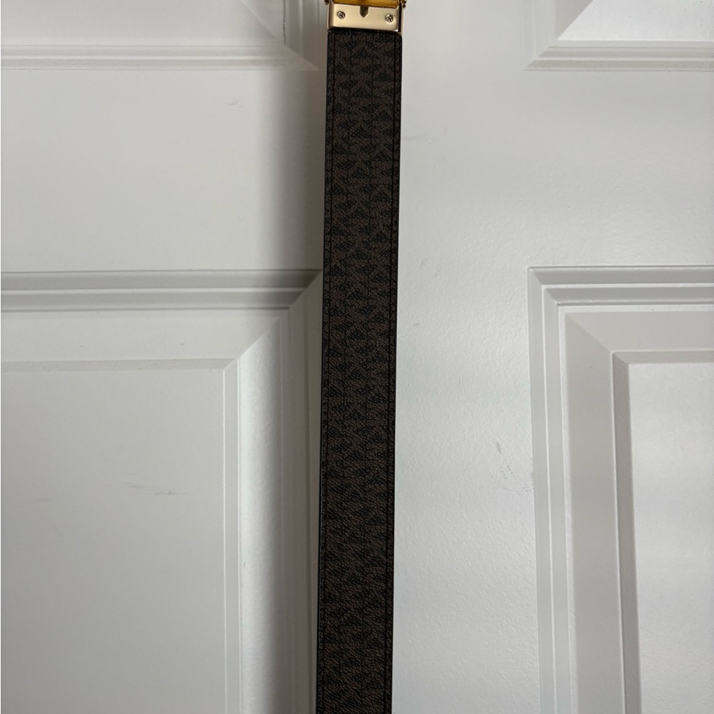 MICHAEL Michael Kors Brown Patterned Women's Belt